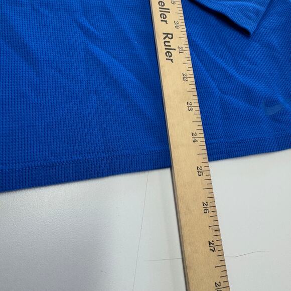 Nike Hoodie Womens Medium Blue Dri Fit Just Do It Therma Pullover - Picture 7 of 8